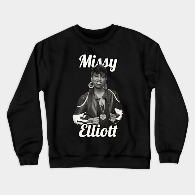 Missy Elliott / 1971 Crewneck Sweatshirt by glengskoset